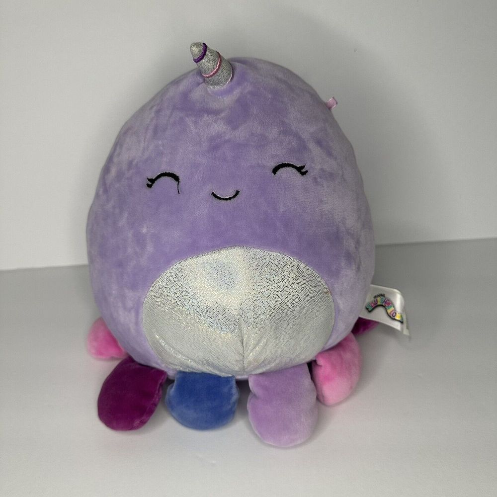 Squishmallows Purple Davina The Octopus Unicorn 8 Inch Plush Stuffed‎ Animal